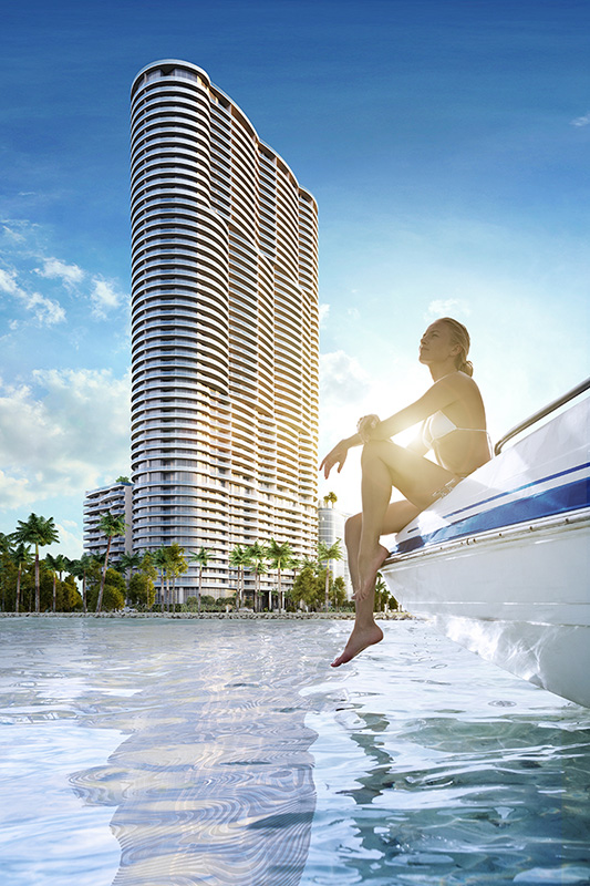 Aria on the bay